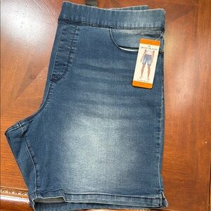 DKNY Women's Blue Jean Shorts